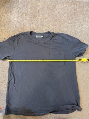 Freenote Cloth 9 oz Pocket Tee Grey XL